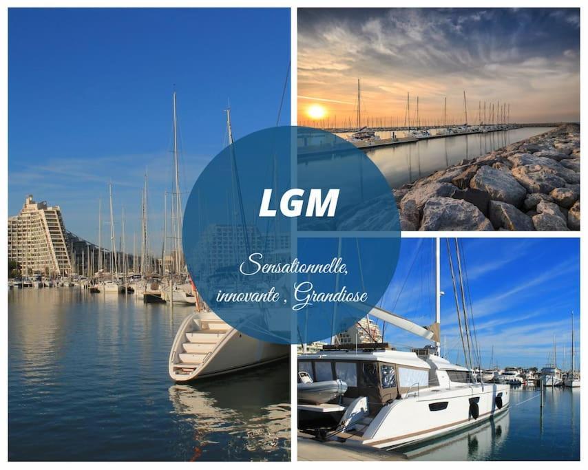 Les Marines De Haute Plage*Lumineux*Parking La Grande Motte Extérieur photo
